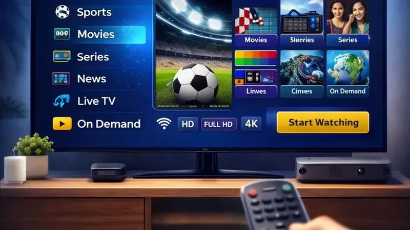 Latest movies and series IPTV USA